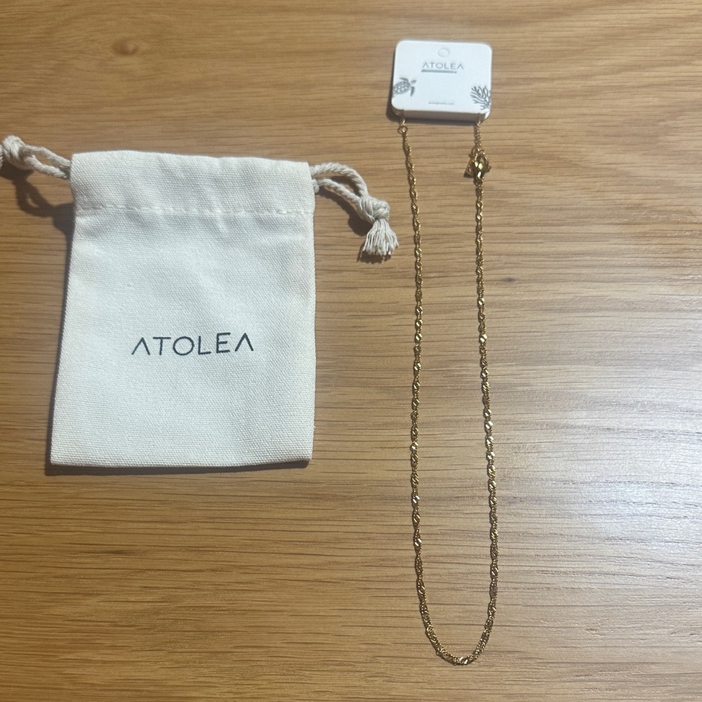Atolea Gold Necklace for Women